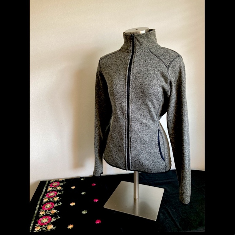 Eddie Bauer radiator fleece full zip up
